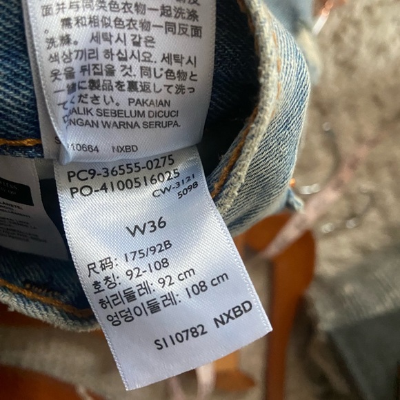 🛑SOLD Levi’s 511 Vintage High Rise Distressed Cutoff Jean Shorts - Picture 7 of 8